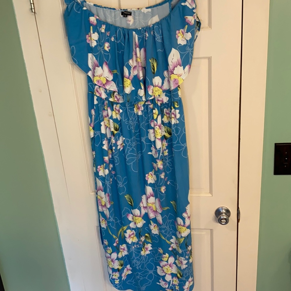 Verabendi long dress with pockets 1X